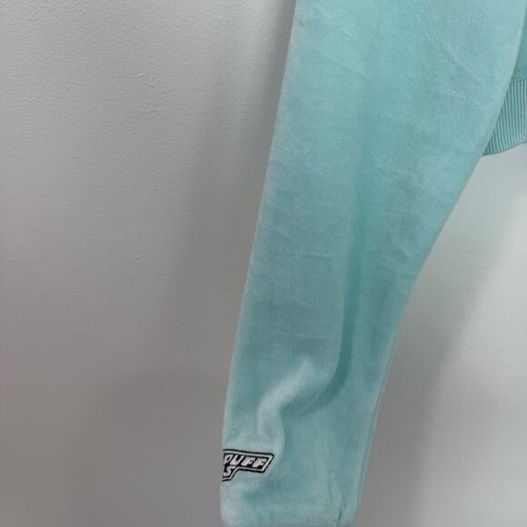 Dolls Kill x Powerpuff Girls Everything Nice Velour Hoodie Short Set Size Medium - Picture 5 of 13